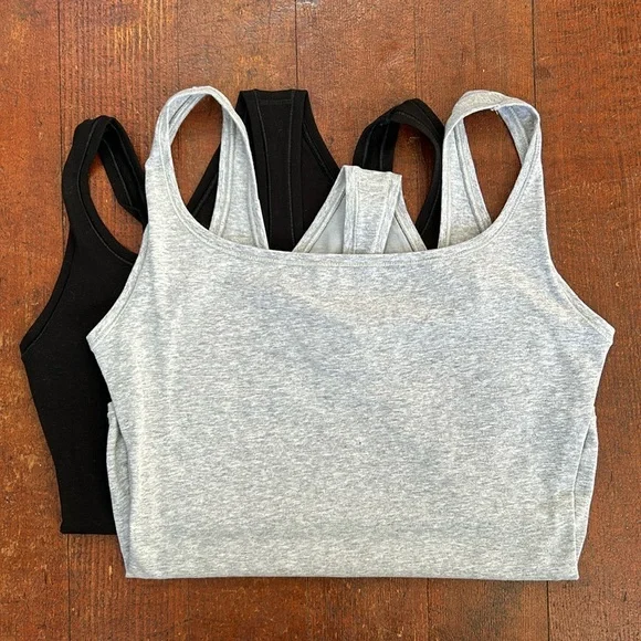 NWT Set of 2 VS Pink Base Cotton Bodysuits - Picture 2 of 11